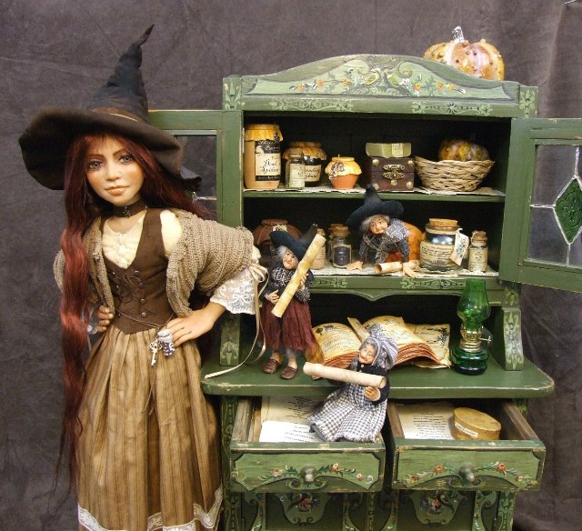 Микромир Силке Янас-Шлессер. Куклы Silke Janas-Schloesser dolls (фото 7)