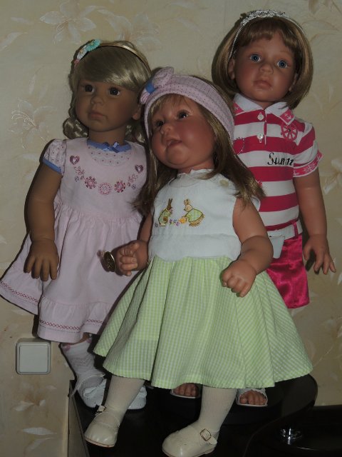 Наши вечерние переодевалочки