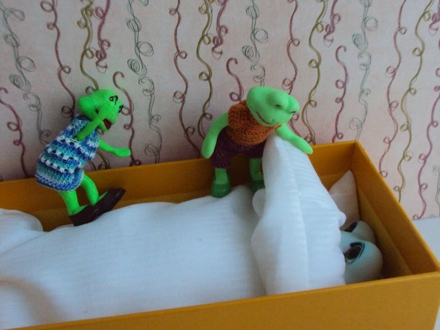 А мы не ждали, не гадали... Или наш новый житель от Pipos, лягушонок Trudy | Бэйбики А мы не ждали, не гадали... Или наш новый житель от Pipos, лягушонок Trudy (фото 10)