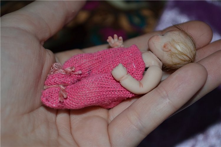 Любопытный ребенок, авторская кукла Сонечка | Бэйбики Любопытный ребенок, авторская кукла Сонечка (фото 8)