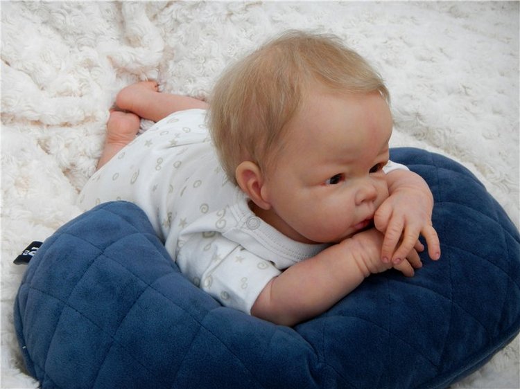 Андрюша. Малыш реборн Barmalina Nursery (фото 8)