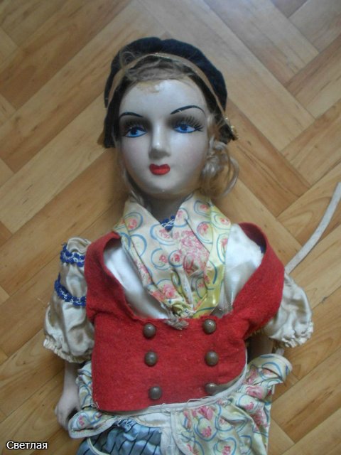 Реставрация Будуарной антикварной куклы. Часть первая. Золушка (фото 2)