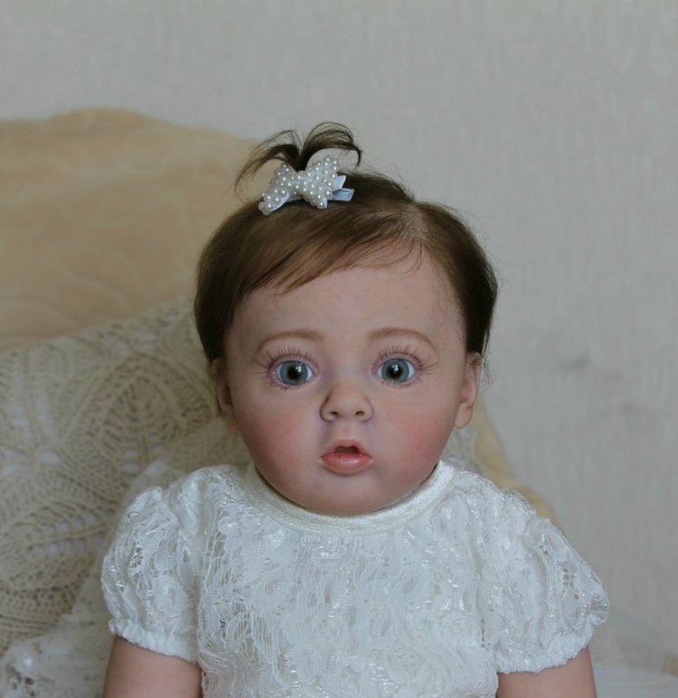 Маленькая Миланочка! Кукла реборн Шепелевой Людмилы (фото 3)