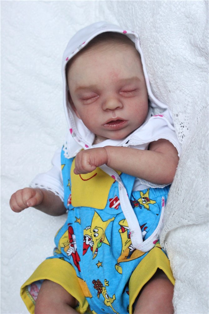 Прототип Кларк скульптора Саманта Грегори. Кукла реборн Светланы Преображенской