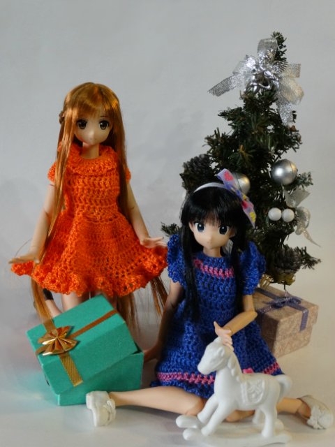 Новогодние подарочки куклам