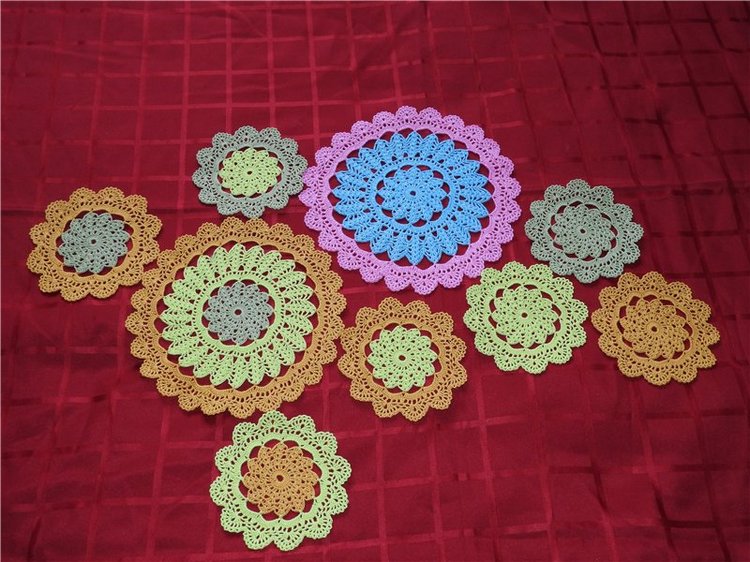 Вязание салфеток – это поистине верх мастерства владения крючком (фото 10)