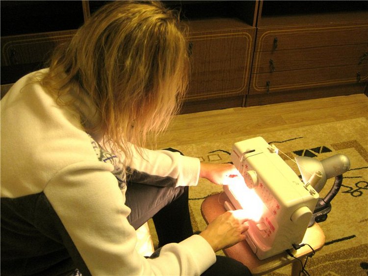 Наша новенькая. Швейная машинка janome