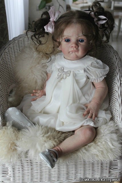 Кукла реборн Frida от Karola Wegerich в моём исполнении