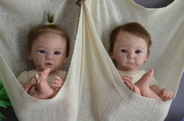 Двойняшки реборн, Матис и Майке