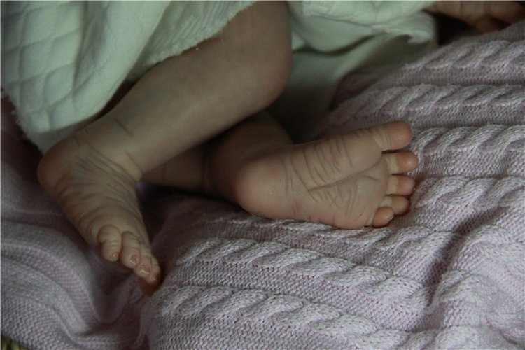 Малышка Карина. Куколка из молда Maike от Gudrun Legler