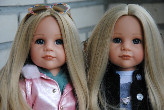 Мы сестренок соберем - будем модничать втроем! :) Красотки Сары-модницы от Gotz 2004, 2007, 2009