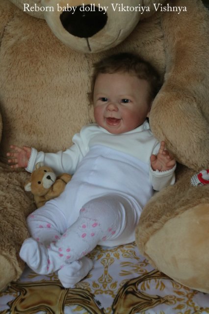Мейзи... Куколка Реборн Виктории Вишни
