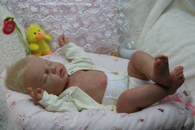 Нежнуля Ноа...Куколка реборн Виктории Вишни