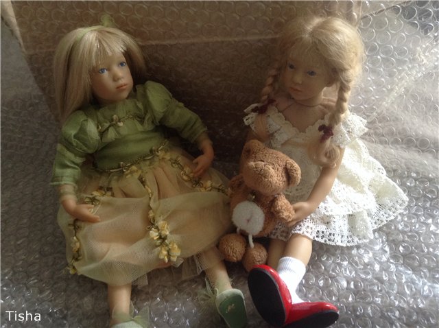 Мои малышки Химочки, куклы от A. Himstedt