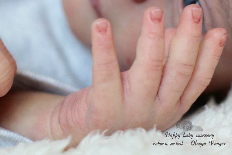 Моя Кирочка. Ненаглядная моя крошечка. Кукла реборн Олеси Венгер