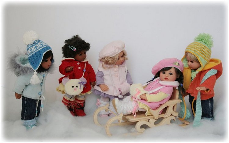 Коллекция одежды для куколок Gabriele Müller, Часть 3 - Зима-Осень (фото 10)