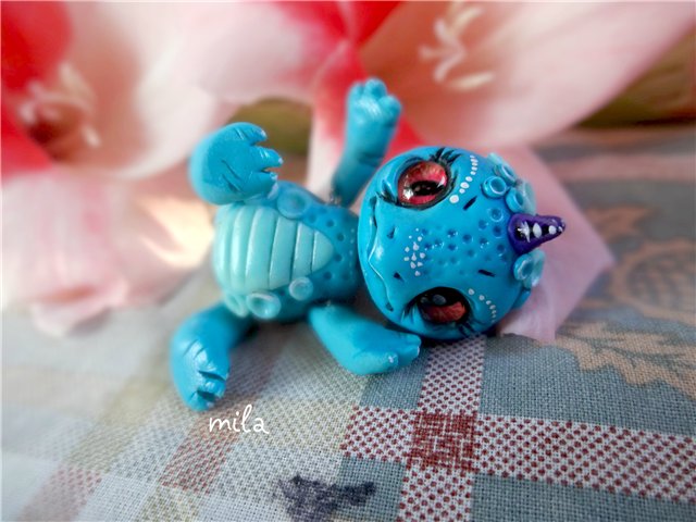 Куколки ручной работы из полимерной глины от Милы (фото 7)