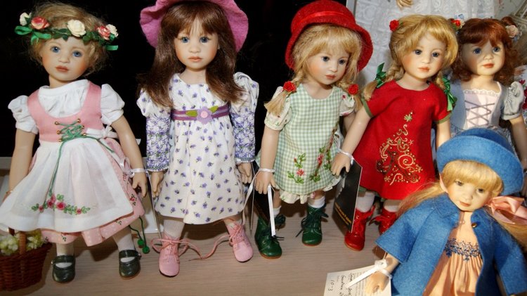 Плюшек много не бывает - маленькие принцессы от Heidi Plusczok