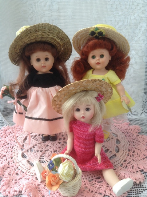 Мои весенние куколки Ginny Vogue и Madame Alexander