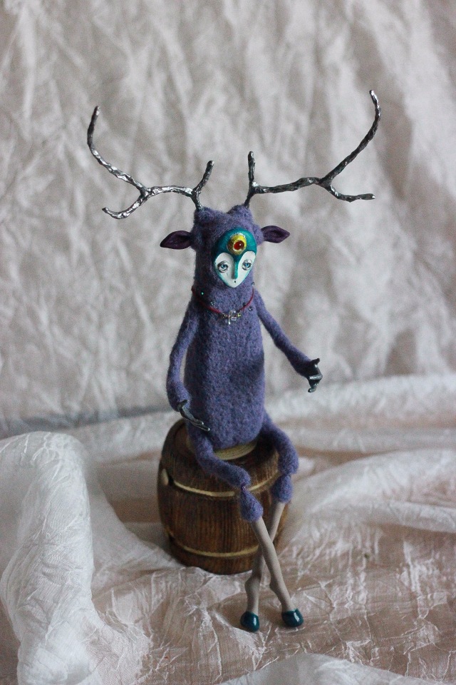 Kiyoshi - Тихий — Авторские куклы из шерсти (валяние): сухое