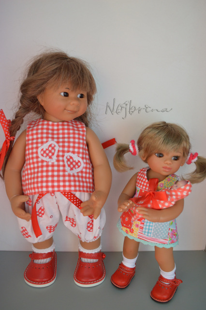 Линда из Berliner Rasselbande. Кукла от Габриелы Мюллер (фото 10)