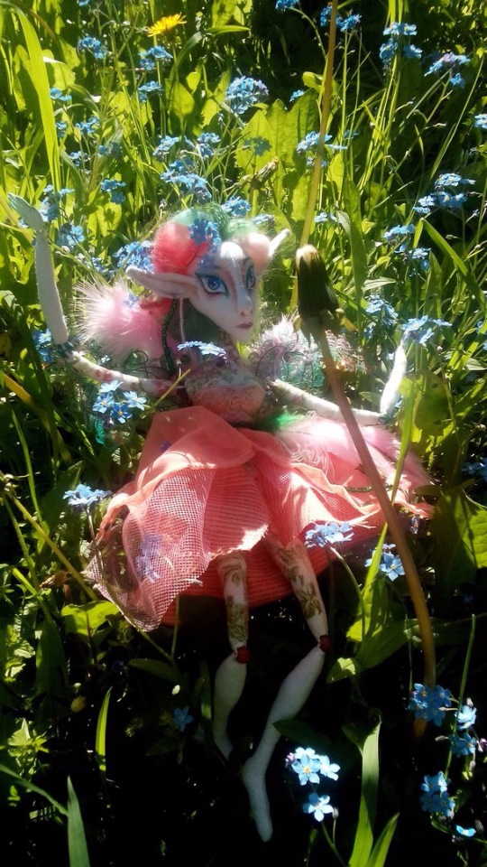 Коллекция кукол "Свет и Тень Хрустального Озера": Свет Кристалла (фото 9)