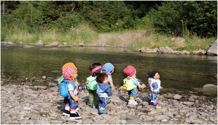 Как мы горы покоряли — Куклы Rosemarie Anna Muller (Мюллер): Вихтели (Wichtel) (фото 3)