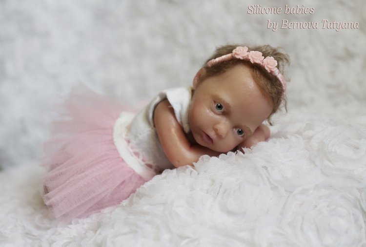 Силиконовая малышка Анна №2 Берновой Татьяны (фото 4)