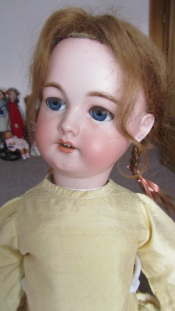 Мишутка набитый соломой — Редкие антикварные куклы и реплики: воск (фото 5)