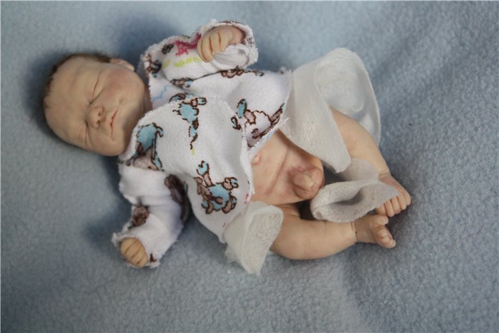 Сладкий сон. ООАК малыш Яворской Анастасии (фото 3)