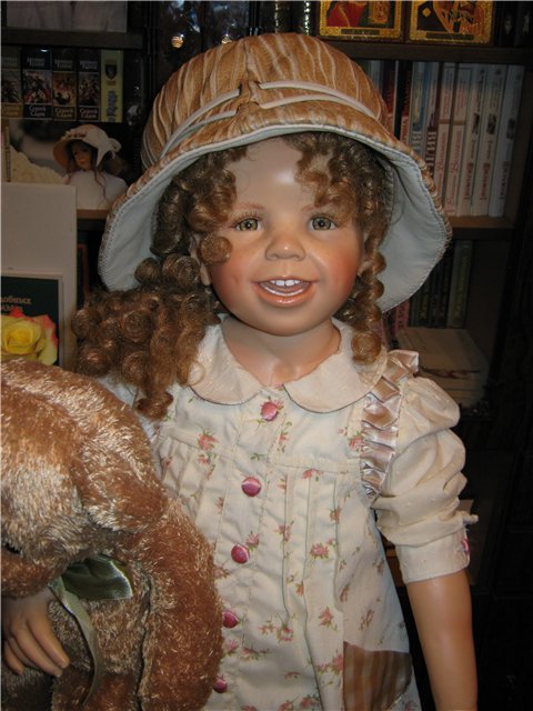 Дорле -коллекционная кукла от Нildegard Gunzel для фирмы «With Heart & Soul». Моя попытка №2 (фото 8)