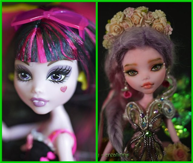 Иные Monster High - или мастерство ООАКа (фото 10)