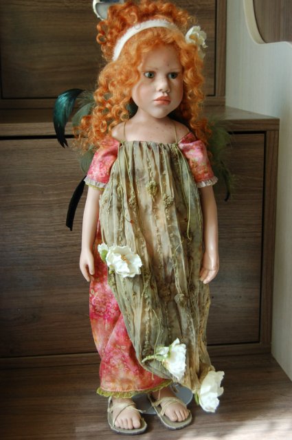 Коллекционная кукла Rosa Canina - эльф, что живёт в моём доме (фото 5)