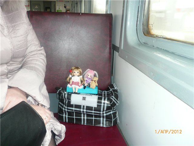 Две подружки. Девочки БЖД - Элис и Сосенка Пин (фото 2)