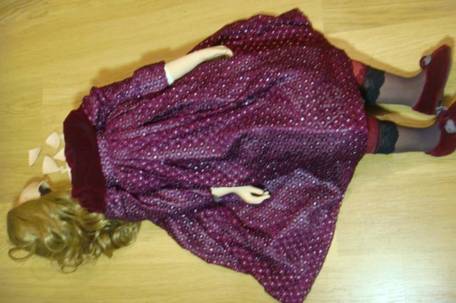 Призрак Анны Болейн или Спасение Дезире. Ремонт разбитой фарфоровой куклы Angela McNeely от Ruby Doll (фото 4)