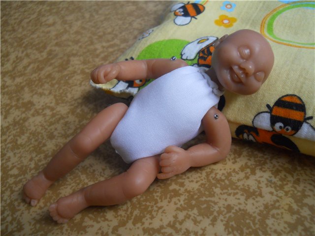 Малыш из Premo — Лепка авторских кукол: полимерная глина (фото 8)