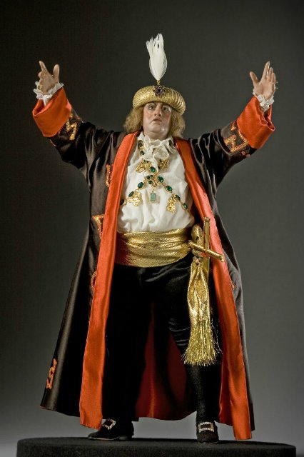 Хронос. Всемирная история. Куклы - исторические фигуры Франции Джорджа Стюарта, George Stuart. Часть 2