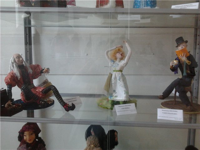 Выставка авторских кукол и медведей Тедди Кукольный вернисаж, Нижний Новгород