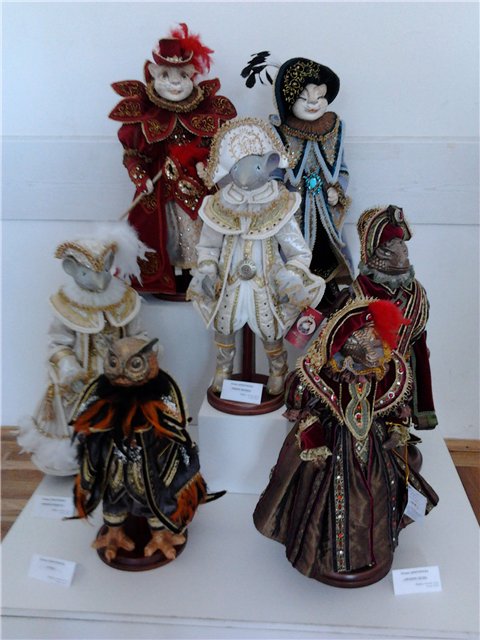 Выставка авторских кукол и медведей Тедди "Кукольный вернисаж" в Нижнем Новгороде 2012, часть 3