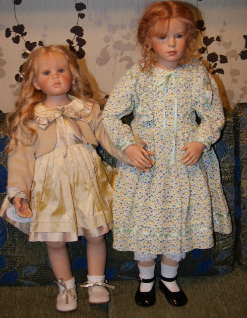 Три сестры - Дария, Виола и Анн -Фабиенн от Walterhauser Puppenfaktur