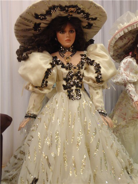 Я назвала ее Золотая Звезда. Фарфоровая кукла от Русти (фото 9)