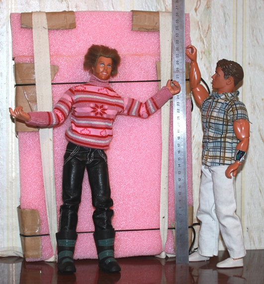 Двуспальная кровать для кукол (фото 3)