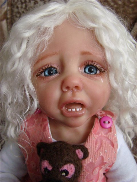 Маленькие плаксы. Авторские куклы Кондрашовой Ирины (фото 10)