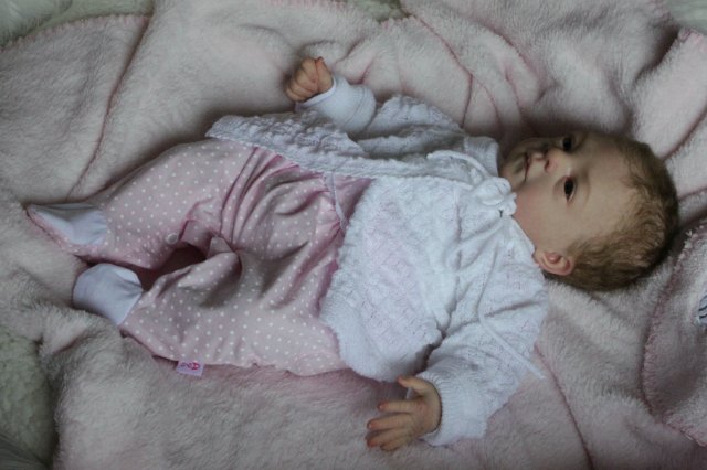 Розана - цветочек, роза... Куколка реборн Виктории Вишни