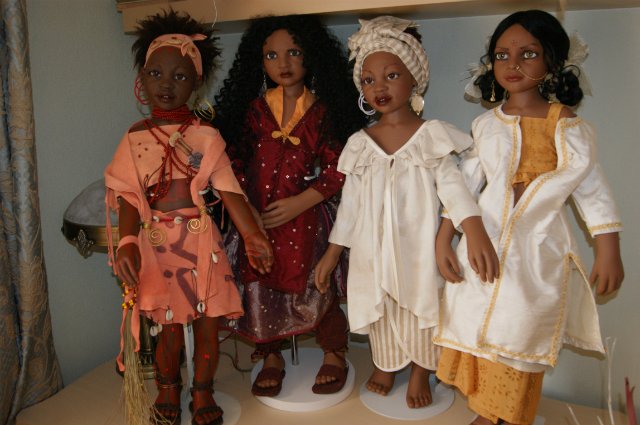 Экспрессивные куклы Philip Heath - XIMA Ethnic XIMA FOUND Shahiben Found Ulia