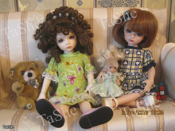 Сладкая девочка Боннечка! Кукла БЖД Bonnie iplehouse (фото 3)