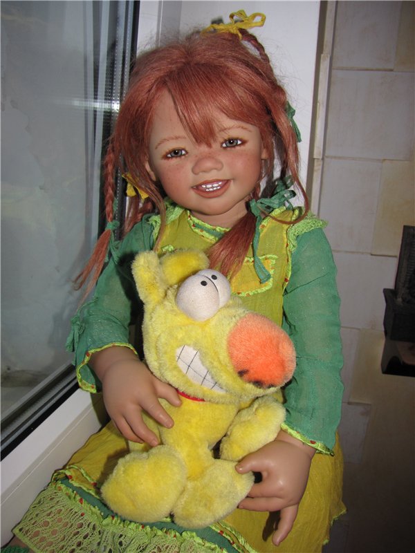 Рыжий лучик солнца - Санрике от Annette Himstedt (фото 5)