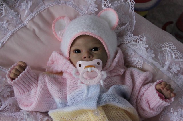 Мышонок Ульяша 3... Куколка реборн Виктории Вишни