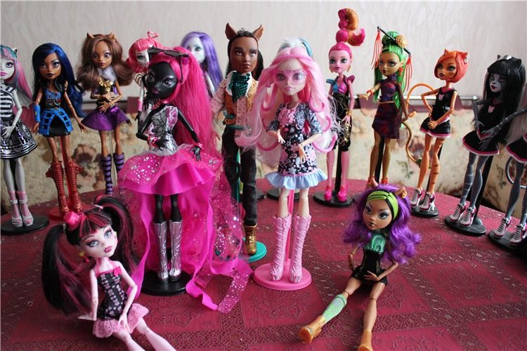 Дочкина коллекция Монстриков (фото 2)