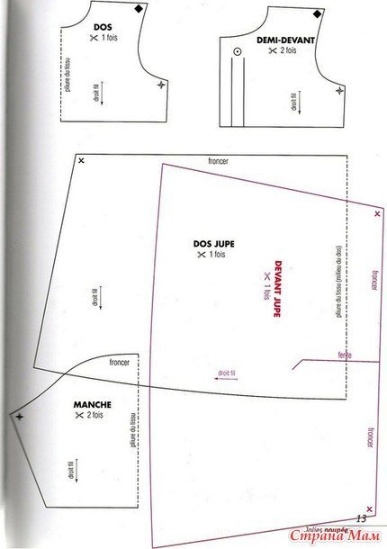 Может кому-то пригодится. Выкройки на кукол Paola Reina